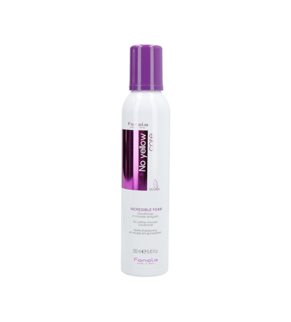 FANOLA NO YELLOW MOUSSE CONDITIONER 250ML