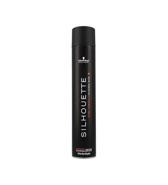 SILHOUETTE SUPER HOLD HAIRSPRAY (BLACK) 750ML