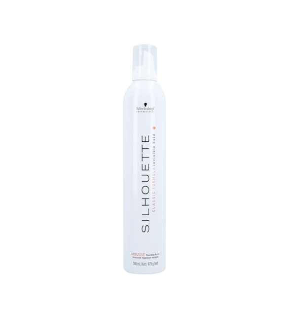 SILHOUETTE FLEXIBLE MOUSSE (WHITE) 500ML
