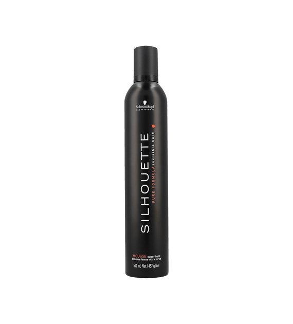 SILHOUETTE SUPER HOLD MOUSSE (BLACK) 500ML
