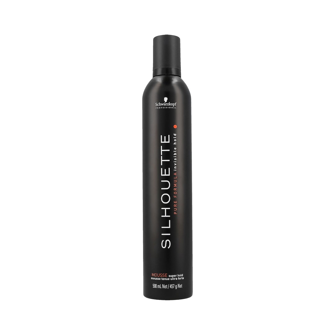 SILHOUETTE SUPER HOLD MOUSSE (BLACK) 500ML