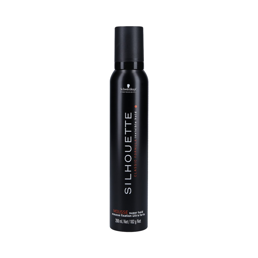 SILHOUETTE SUPER HOLD MOUSSE (BLACK) 200ML