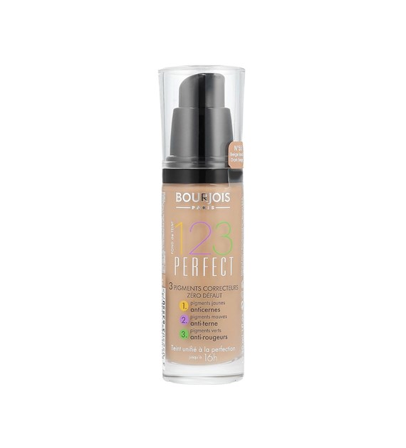 123P FOUNDATION 55 DARK BEIGE 30ML