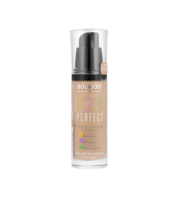 123P FOUNDATION 55 DARK BEIGE 30ML