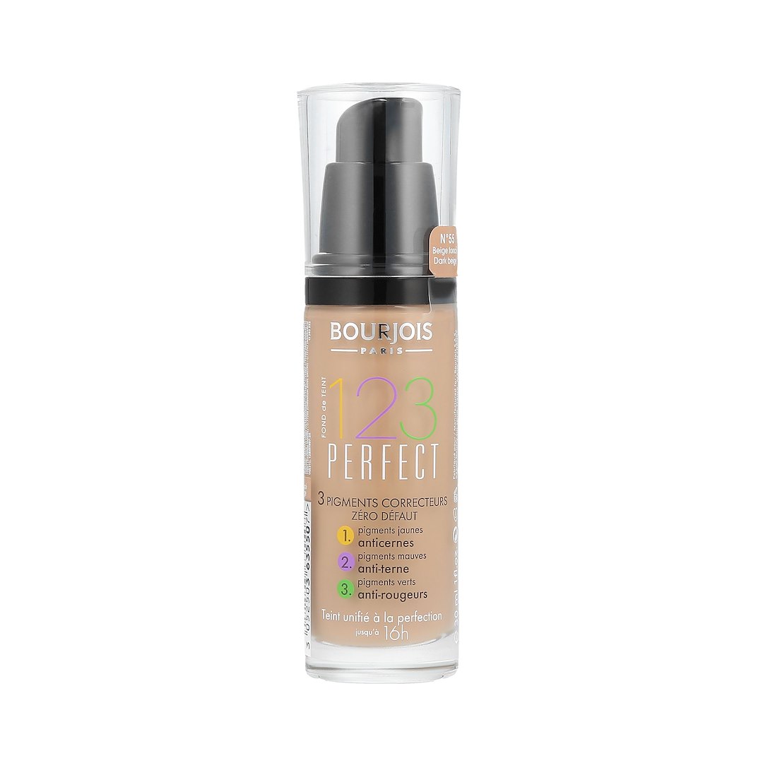 123P FOUNDATION 55 DARK BEIGE 30ML