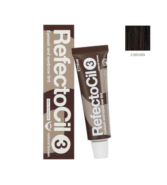 REFECTO CIL GEL HENNA 3 BROWN 15ML