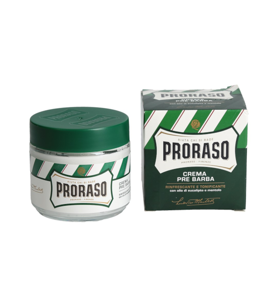 PRORASO GREEN LINE PRE-SHAVING CREAM 100ML