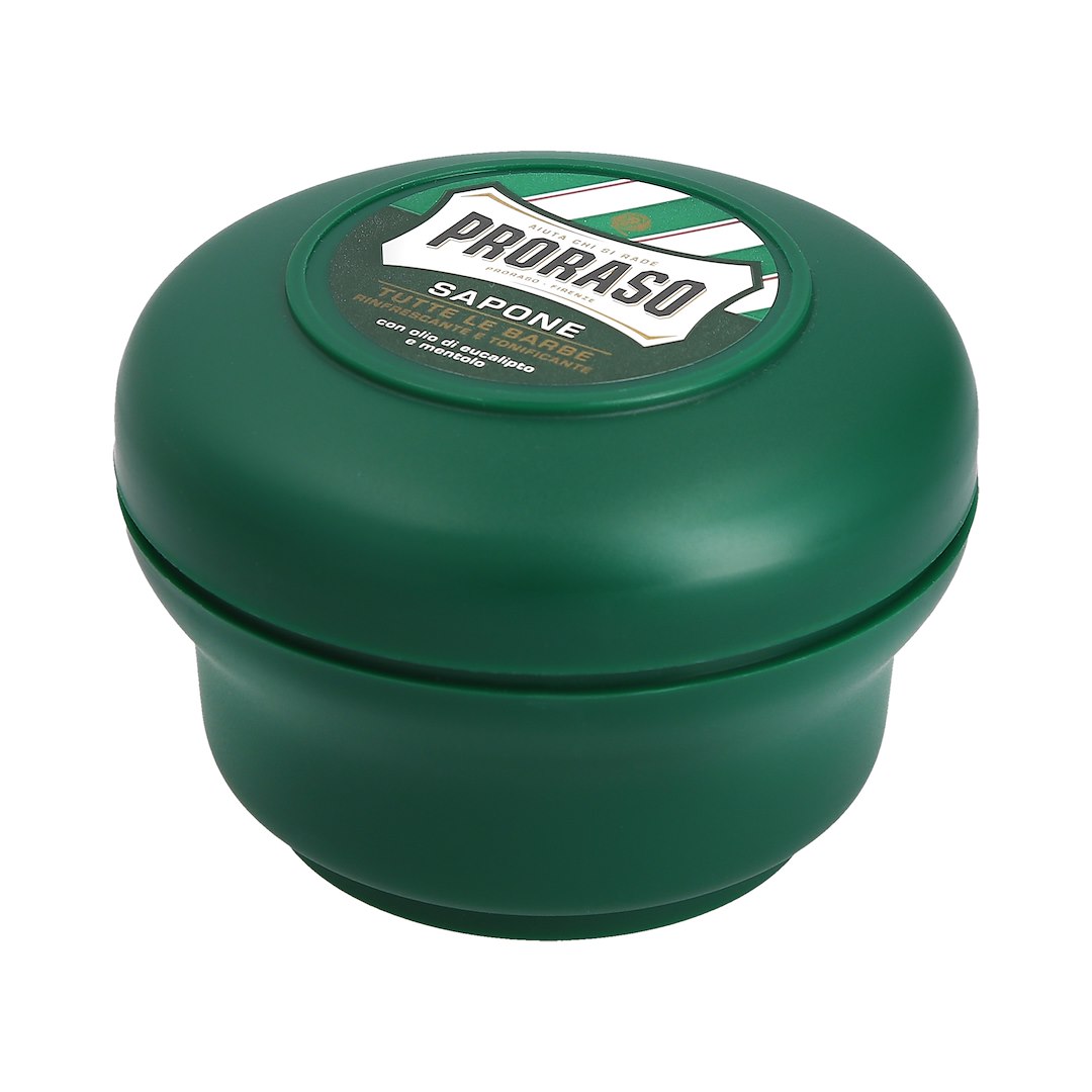 PRORASO GREEN LINE SHAVING SOAP IN A JAR 150ML