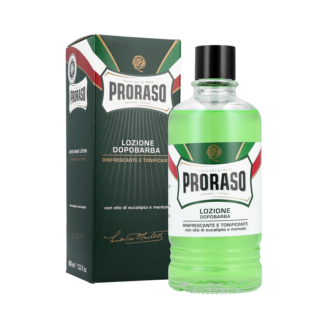 PRORASO GREEN LINE AFTERSHAVE LOTION 400ML