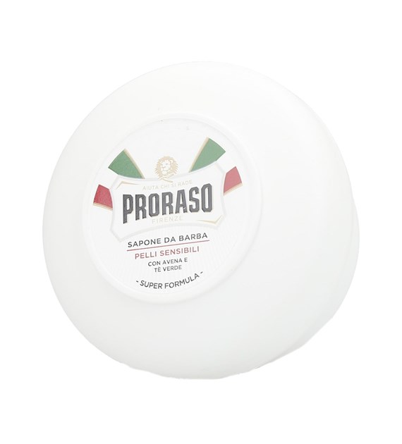 PRORASO WHITE LINE SHAVING SOAP IN A JAR 150ML