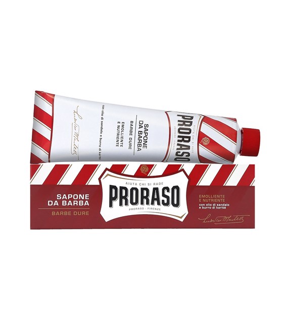 PRORASO RED LINE SHAVING CREAM 150ML