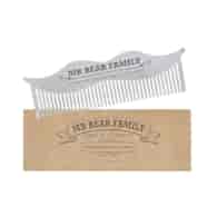 MR. BEAR FAMILY MOUSTACHE STEEL COMB