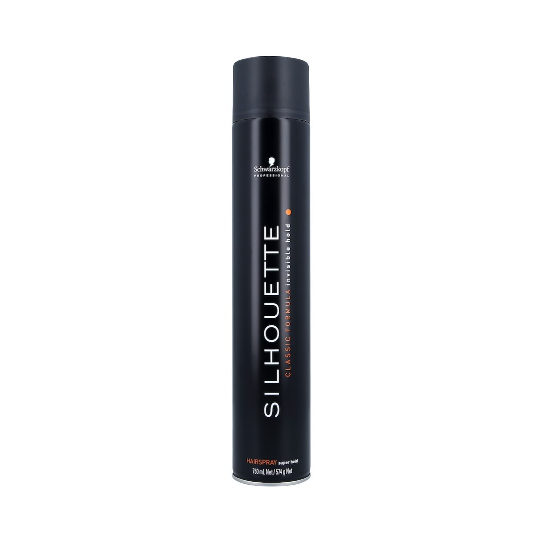 SILHOUETTE SUPER HOLD HAIRSPRAY (BLACK) 750ML