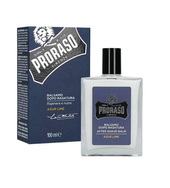 PRORASO AZUR LIME AFTER SHAVE BALM 100ML