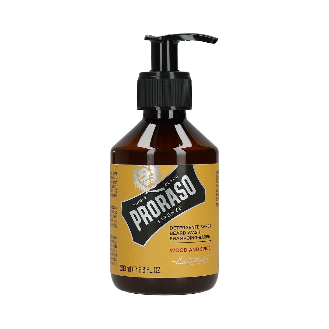 PRORASO WOOD&SPICE BEARD WASH SHAMPOO 200ML