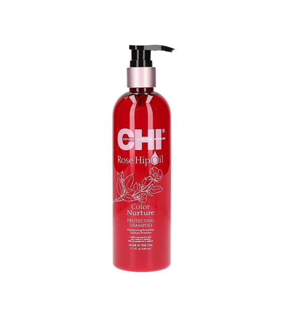 CHI ROSE HIP OIL SHAMPOO 350ML