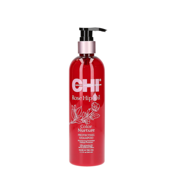 CHI ROSE HIP OIL SHAMPOO 350ML