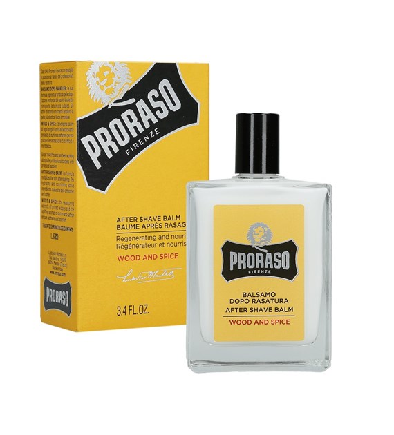 PRORASO WOOD&SPICE AFTER SHAVE BALM 100ML