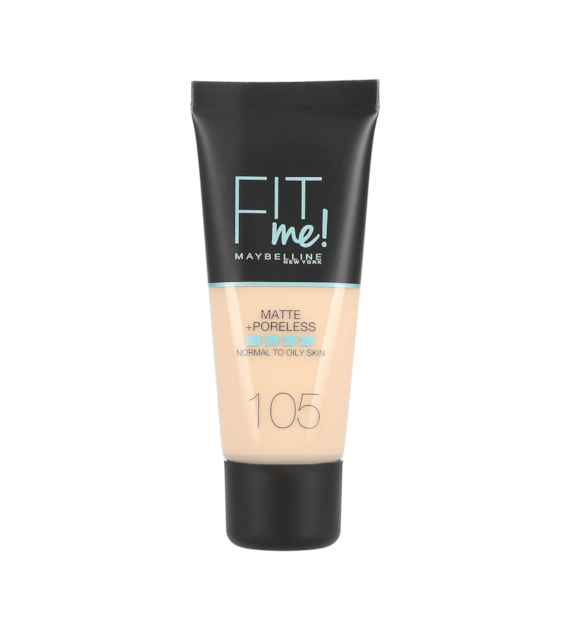 FIT ME FOUNDATION 105 NATURAL IVORY TUBE 30ML
