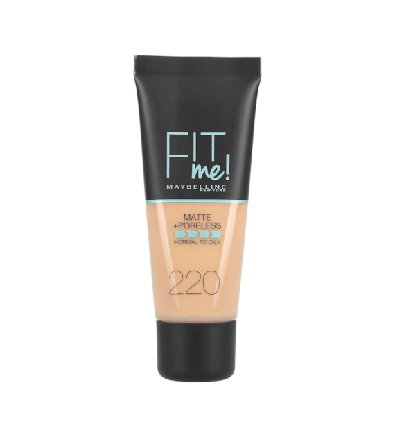 FIT ME FOUNDATION 220 NATURAL BEIGE TUBE 30ML