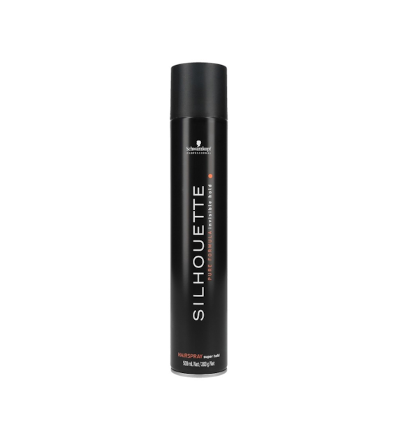 SILHOUETTE SUPER HOLD HAIRSPRAY (BLACK) 500ML