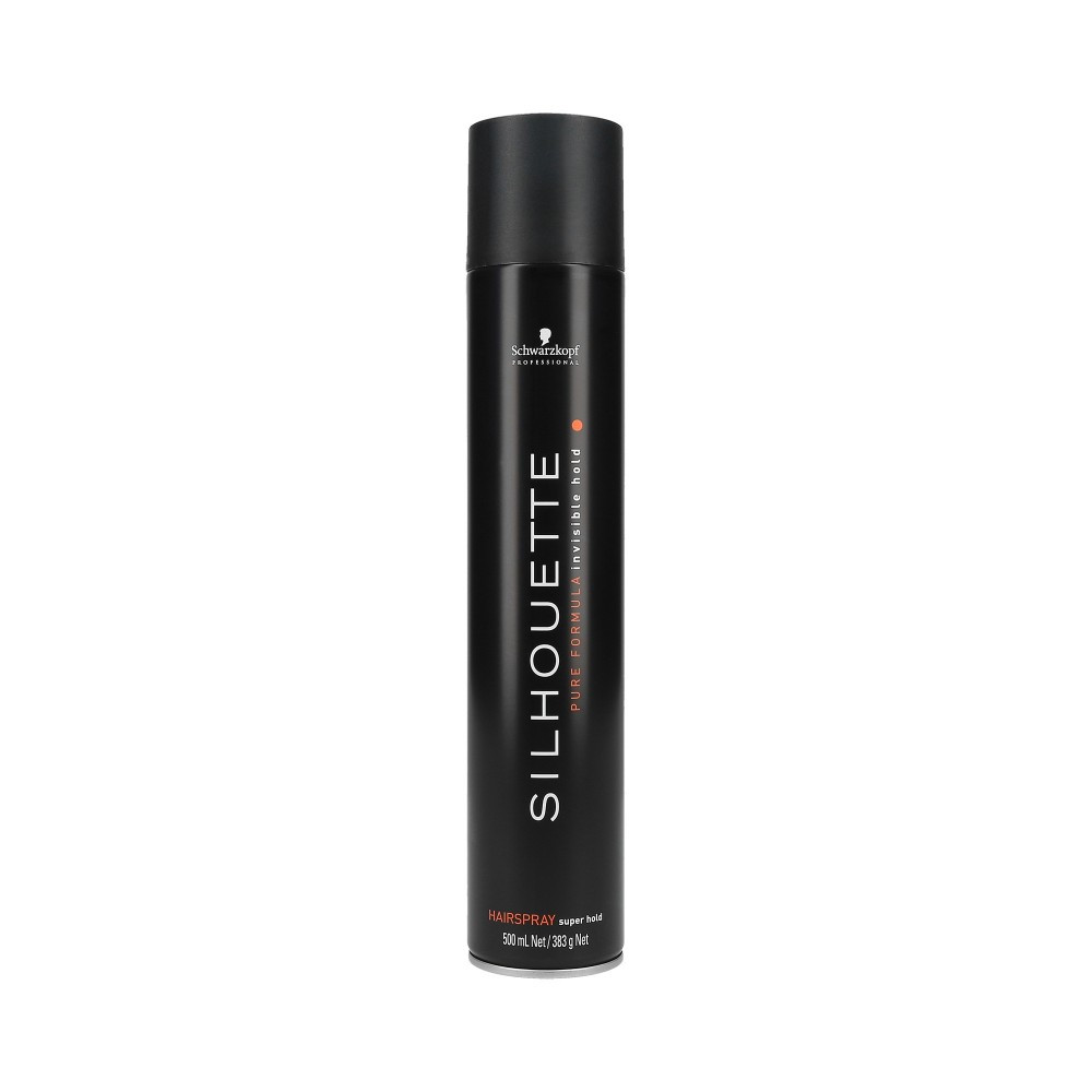 SILHOUETTE SUPER HOLD HAIRSPRAY (BLACK) 500ML