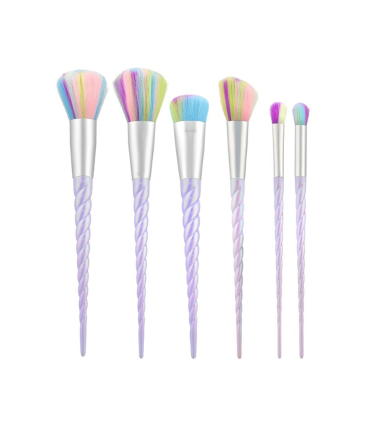 MIMO MAKEUP BRUSH UNICORN 6PCS SET
