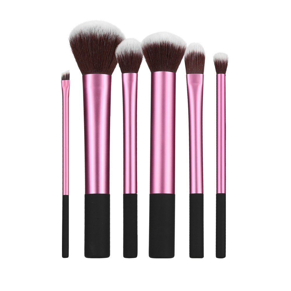 MIMO MAKEUP BRUSH LONG FERRULE 6PCS SET