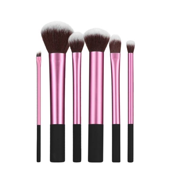 MIMO MAKEUP BRUSH LONG FERRULE 6PCS SET