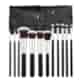 MIMO MAKEUP BRUSH KABUKI BLACK 12PCS SET