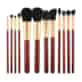 MIMO MAKEUP BRUSH WOODEN 12PCS SET