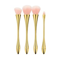 MIMO MAKEUP BRUSH GOLDEN 4PCS SET