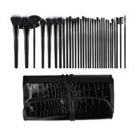 MIMO MAKEUP BRUSH BLACK 32PCS SET