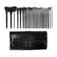 MIMO MAKEUP BRUSH BLACK 32PCS SET