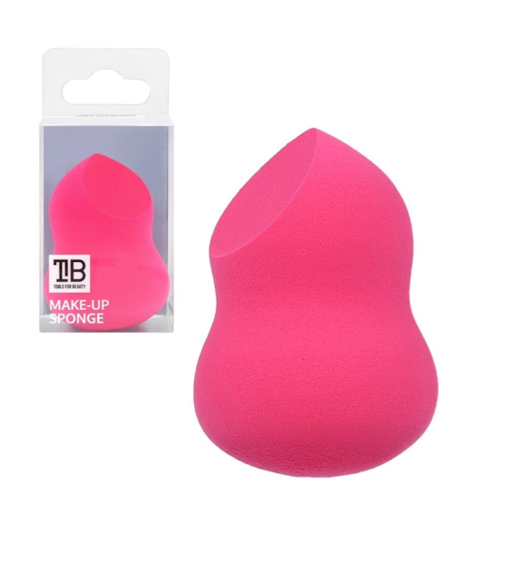 MIMO MAKEUP SPONGE GOURD OBLIQUE CUT PINK 40X60MM