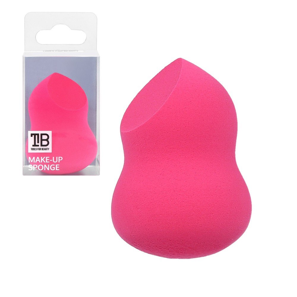 MIMO MAKEUP SPONGE GOURD OBLIQUE CUT PINK 40X60MM