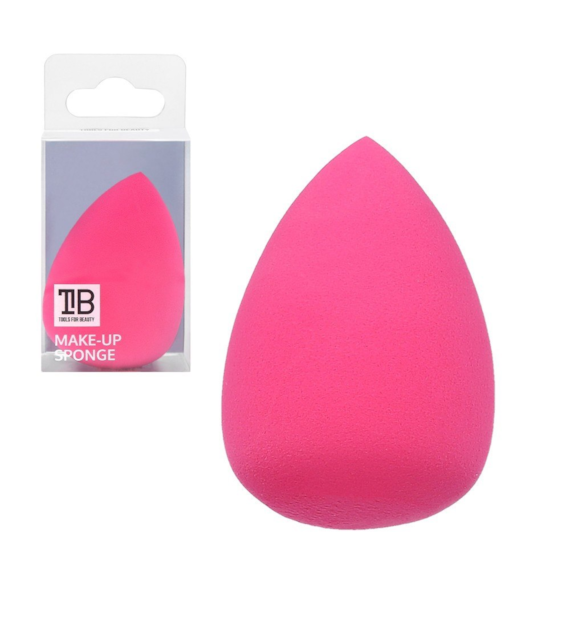 MIMO MAKEUP SPONGE WATER DROP PINK 40X60MM