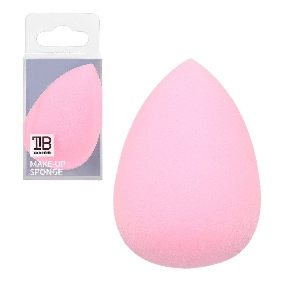 MIMO MAKEUP SPONGE WATER DROP LIGHT PINK 40X60MM