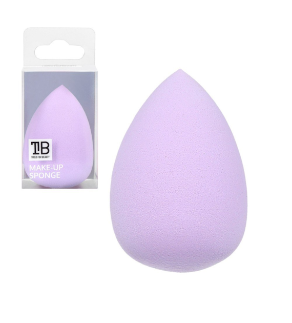 MIMO MAKEUP SPONGE WATER DROP PURPLE 40X60MM