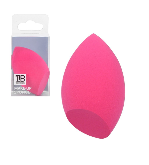MIMO MAKEUP SPONGE OLIVE OBLIQUE PINK 38X65MM