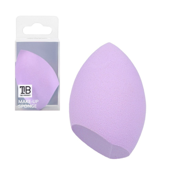 MIMO MAKEUP SPONGE OLIVE 2 CUT PURPLE 42X65MM