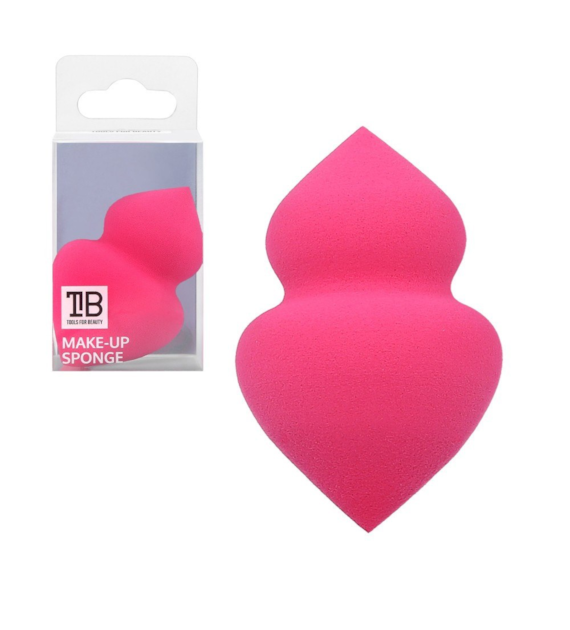 MIMO MAKEUP SPONGE PEG TOP PINK 42X65MM