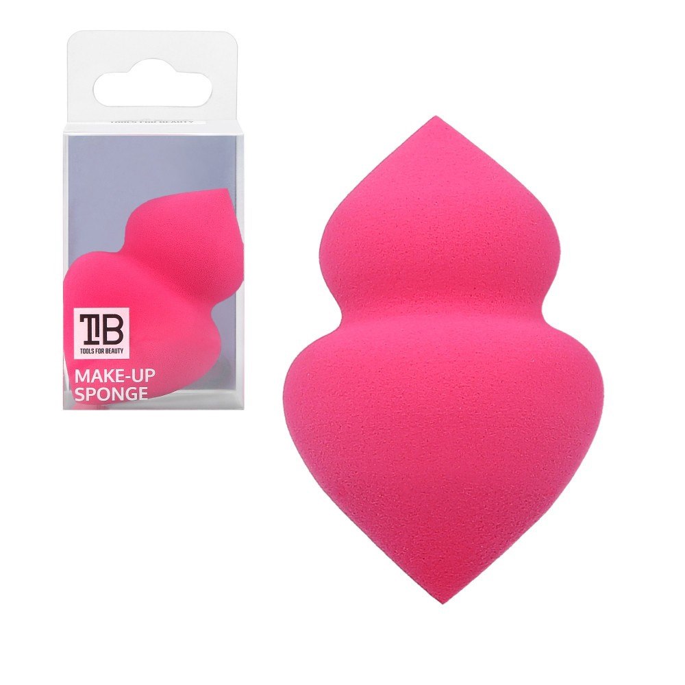 MIMO MAKEUP SPONGE PEG TOP PINK 42X65MM