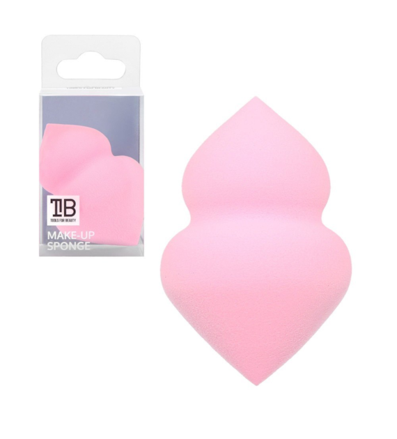 MIMO MAKEUP SPONGE PEG TOP LIGHT PINK 42X65MM