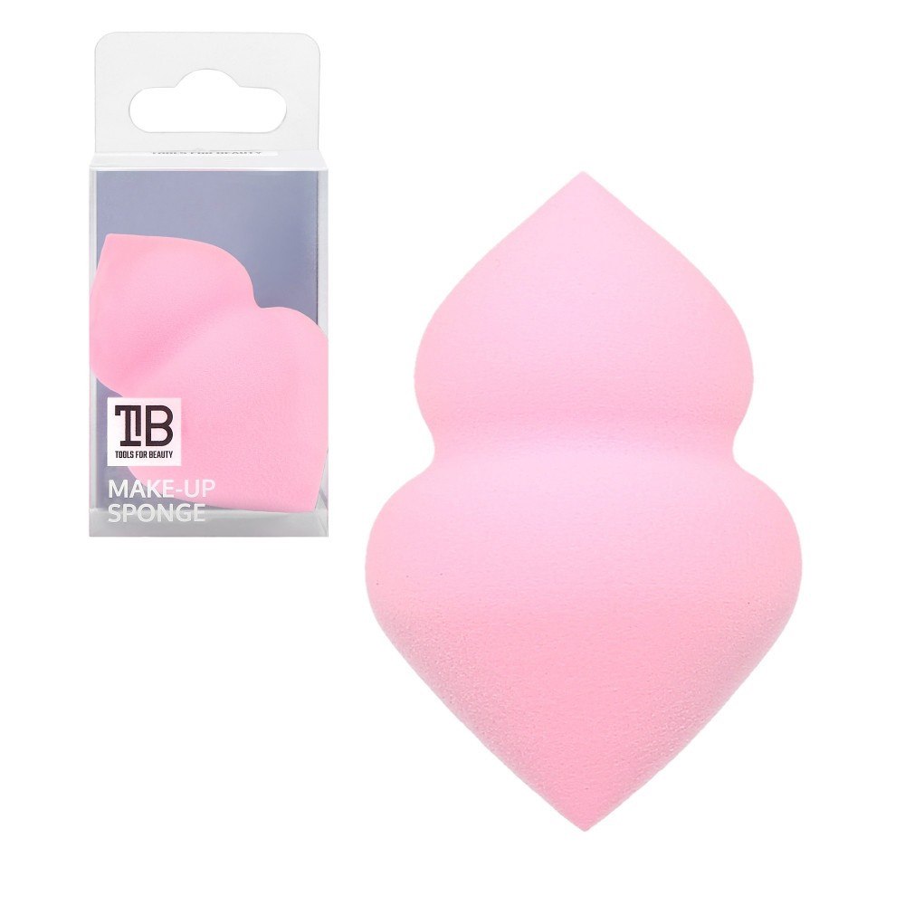 MIMO MAKEUP SPONGE PEG TOP LIGHT PINK 42X65MM