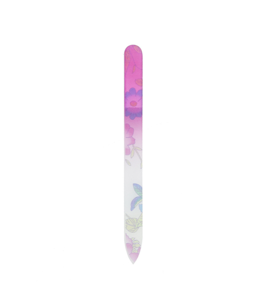 MIMO NAIL FILE FLOWER PRINTED GLASS