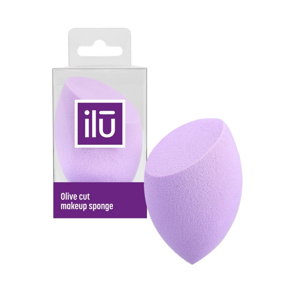 ILU MU SPONGE OLIVE CUT PURPLE