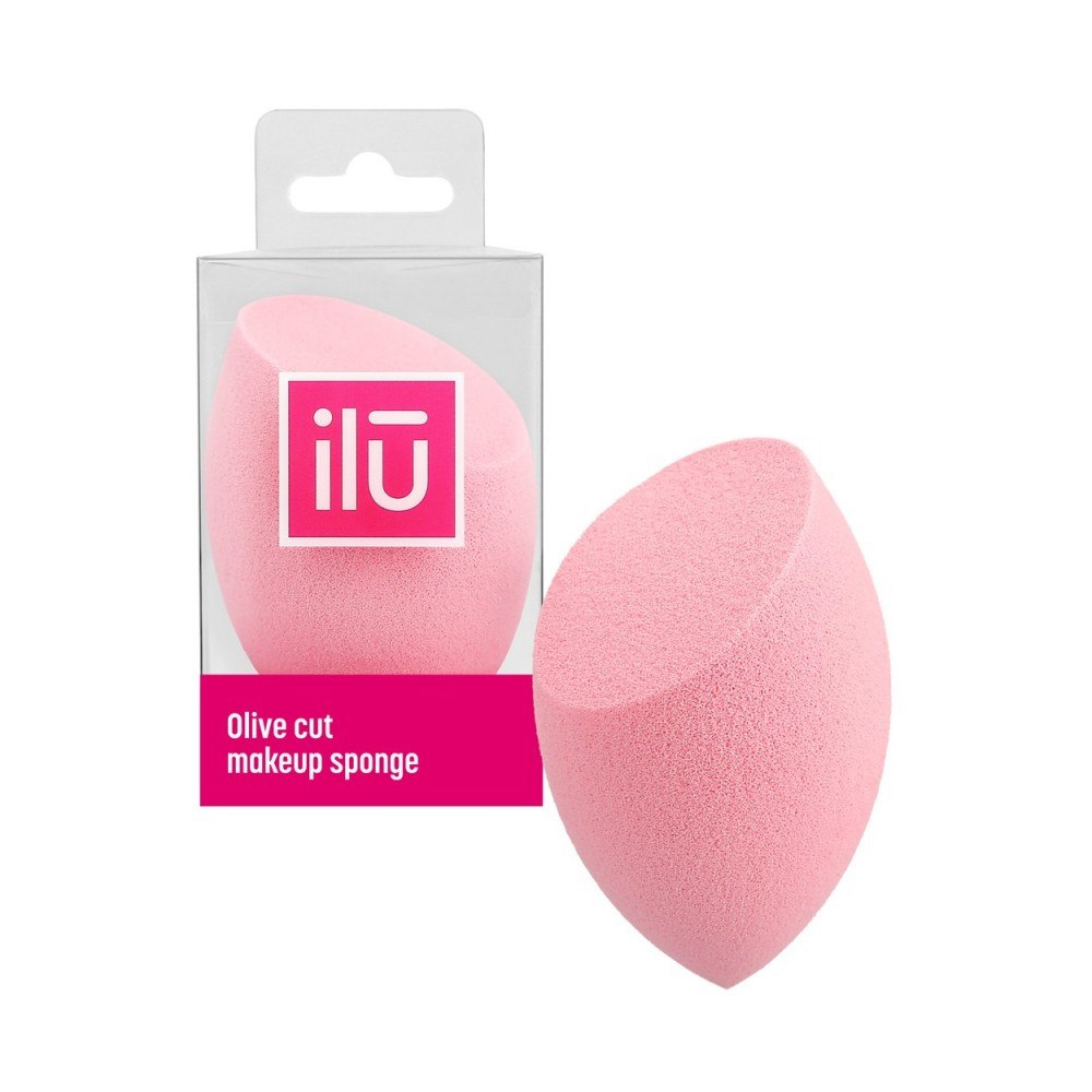 ILU MU SPONGE OLIVE CUT PINK