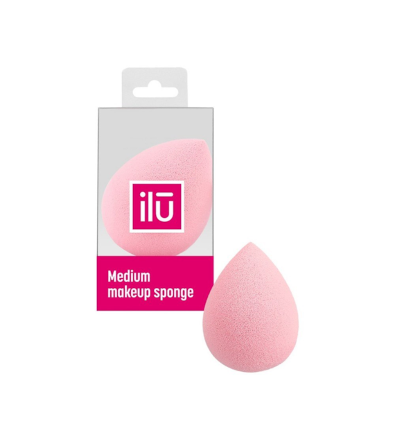 ILU MU SPONGE RAINDROP MEDIUM PINK