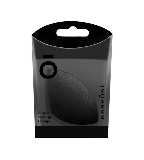 KASHOKI MU SPONGE OLIVE CUT BLACK